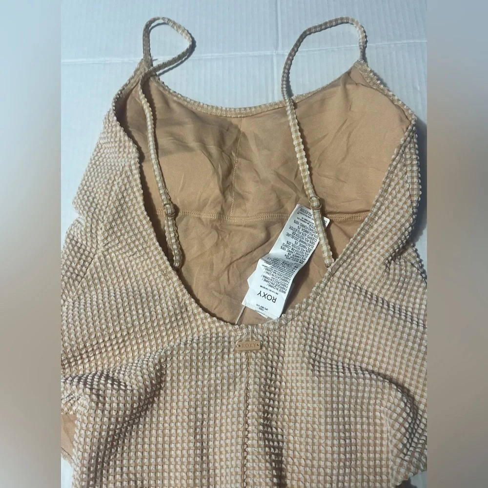 Roxy Apricot Textured Swimwear